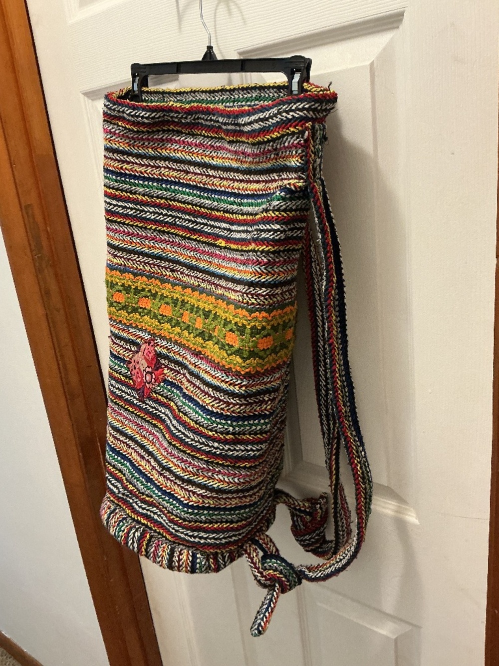 Woven weekend duffle/rucksack